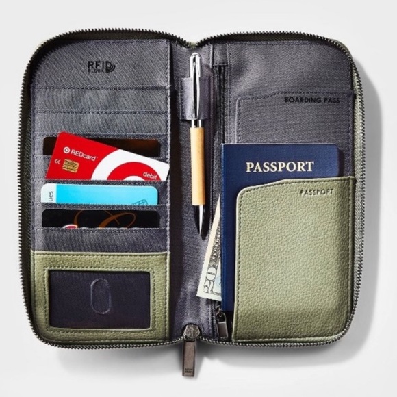 OPEN STORY RFID Travel Wallet - Picture 1 of 7